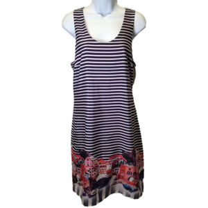 ANTHROPOLOGIE MUSETTE SEASCAPE DRESS SZ 10